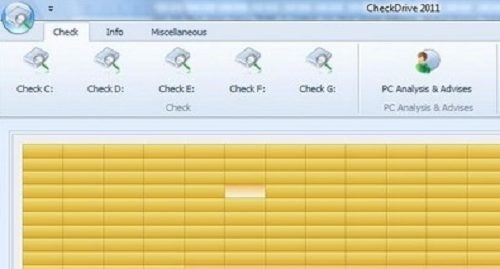 Phần mềm kiểm tra và sửa lỗi ổ cứng CheckDrive