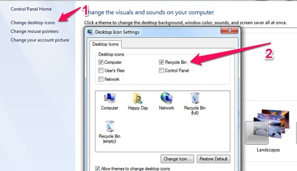 Xóa tất cả các file trong Recycle Bin