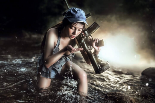 Ảnh Free Fire Cosplay không thể rời mắt
