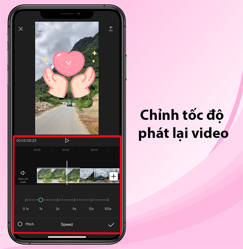 Capcut được trang bị tính năng điều chỉnh tốc độ phát video cực kỳ dễ dàng