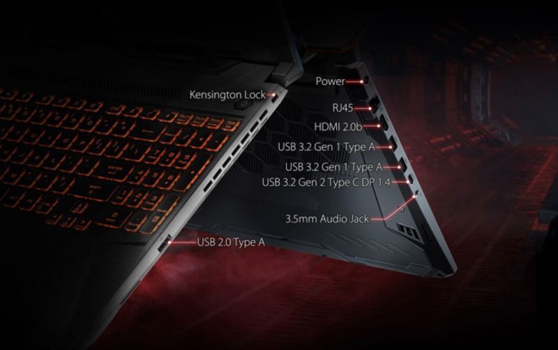 Laptop gaming Asus TUF i5 mã 10300H giá rẻ dưới 20 triệu