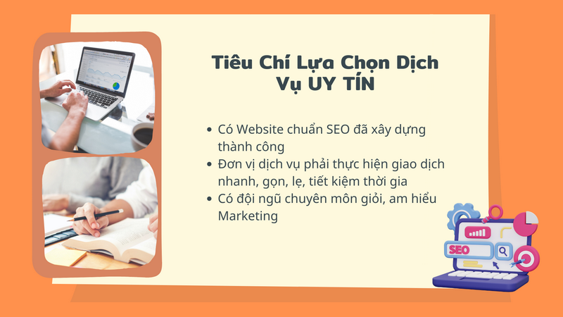 Mách bạn cách nhận biết dịch vụ viết bài chuẩn SEO uy tín
