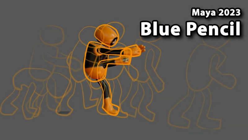 Autodesk Maya 2023 có thêm Blue Pencil