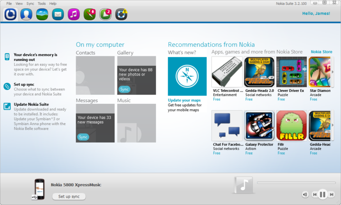 Những điểm nổi bật trong phiên bản Nokia PC Suite mới nhất 