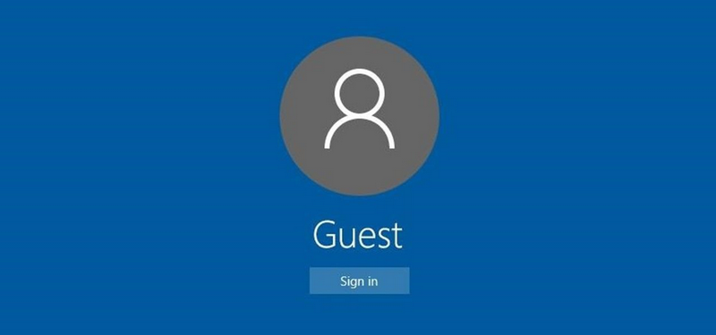 Tài khoản Guest trên Windows 10 là gì?