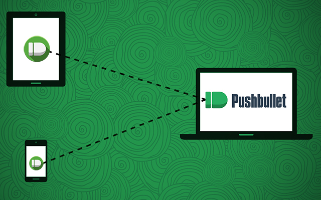 Thông qua Pushbullet