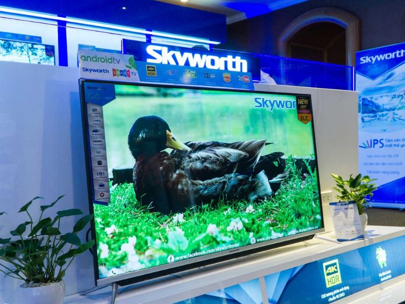 Tivi Skyworth được nhiều người mua bởi giá cả hợp lý 
