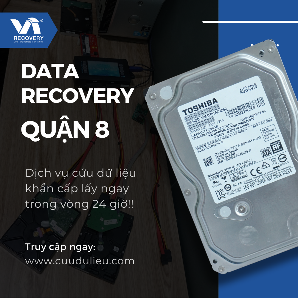 Các dịch vụ cứu dữ liệu tại Quận 8