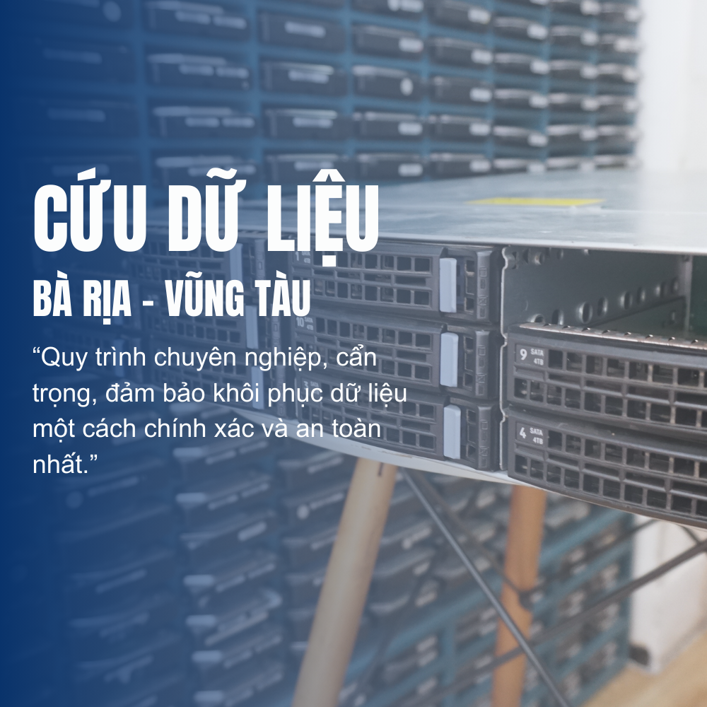 Khôi Phục Dữ Liệu Ổ Cứng Tại Vũng Tàu