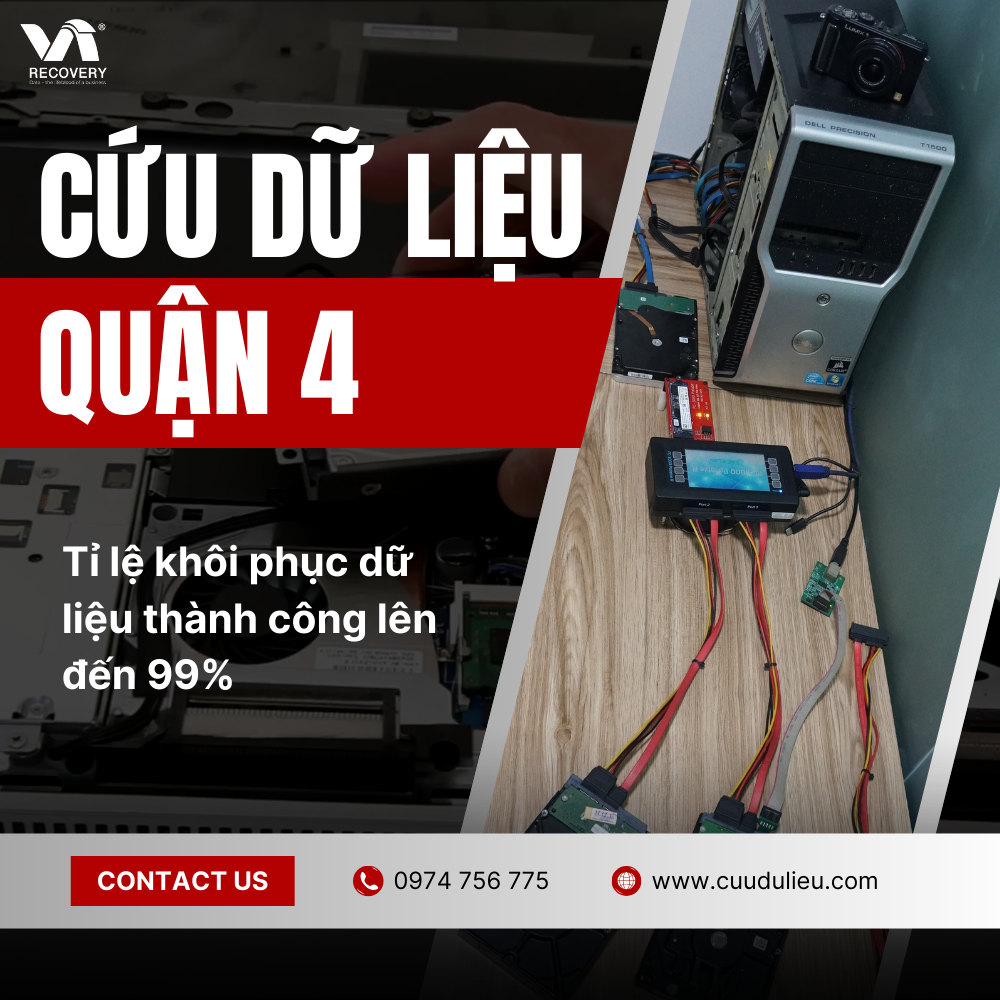 Dịch vụ cứu ổ cứng tại quận 4 nhanh chóng