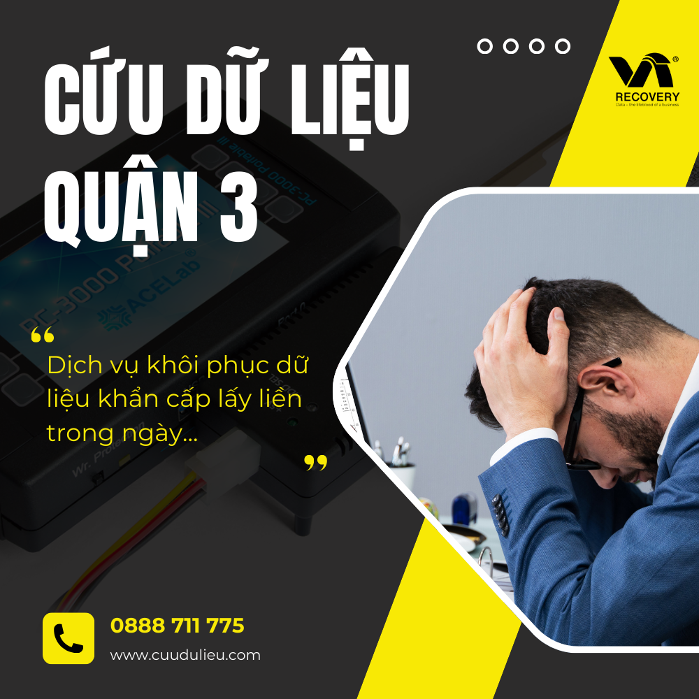 Cứu dữ liệu quận 3 gần nhất đang mở cửa