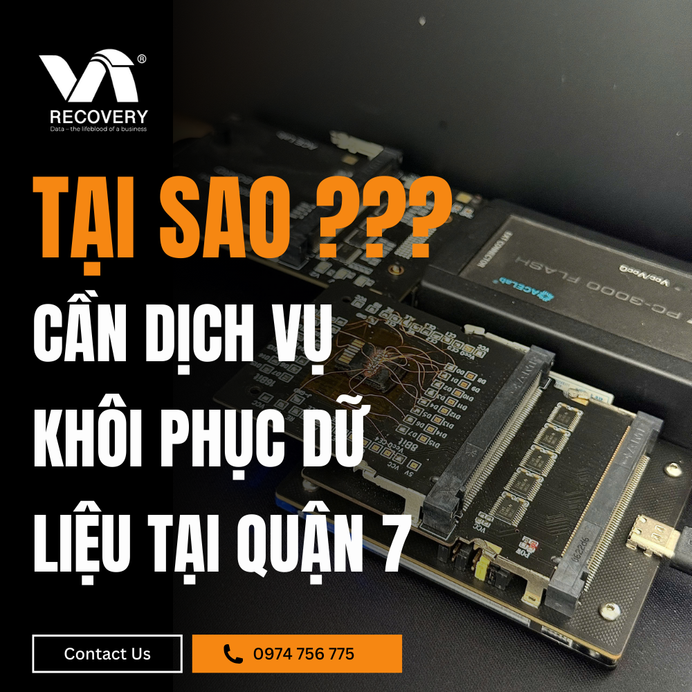 khôi phục dữ liệu tại quận 7