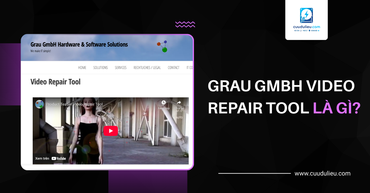 GRAU GMBH VIDEO REPAIR TOOL là gì ?
